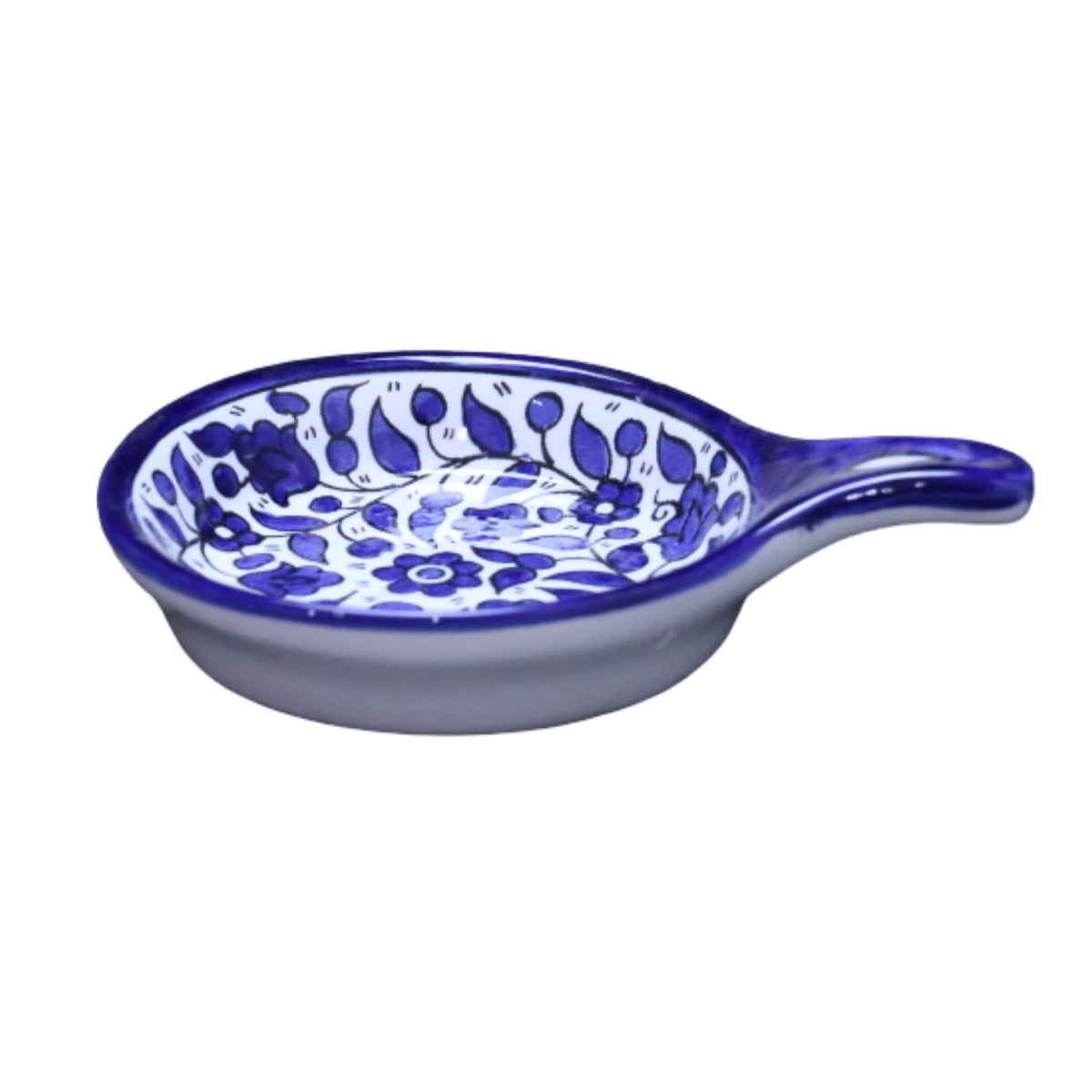  Blue Sky Ceramic Blue Crab Spoon Rest, Multicolor : Home &  Kitchen