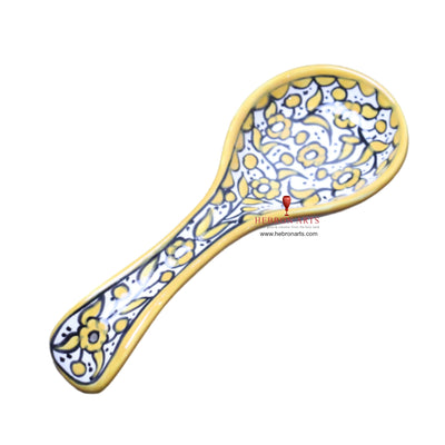 ceramic spoon rest palestinian 