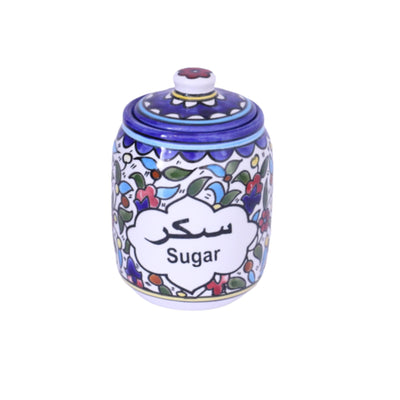 hebron ceramic Sugar Container 